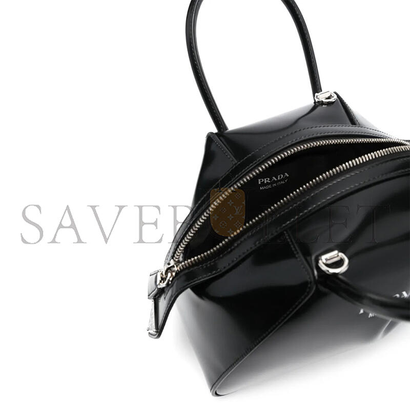 PRADA SMALL BRUSHED LEATHER PRADA SUPERNOVA HANDBAG 1BA366 (25.5*18*13.5cm) 
